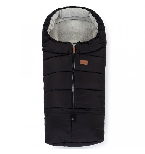 Petite&Mars Jibot - śpiwór, śpiworek do wózka, sanek, Uniwersalny | Ink Black